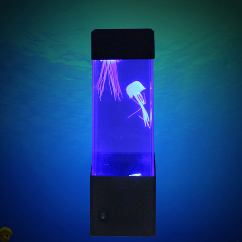 

Simulation Jellyfish Light LED Colorful Electronic Bedroom Night Light Aquarium Sea Lamp Mood Light LED Jellyfish Night Light