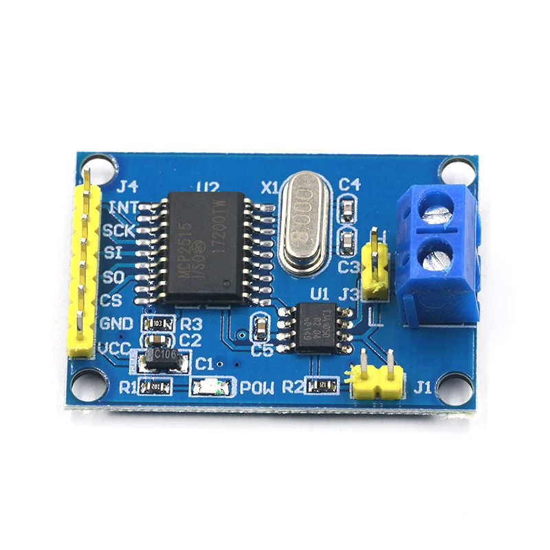 MCP2515 CAN Bus Module TJA1050 приемник SPI модуль для поддержки Arduino V2.0B DC 5 в интерфейс 120