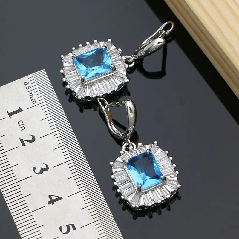 Натуральный кубический циркониевый камень серьги этнические ювелирные изделия