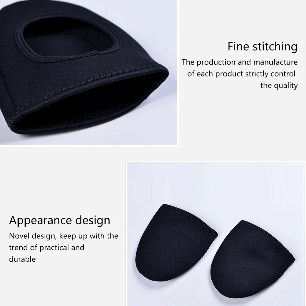 

1 Pair Nylon Windproof Bike Shoes Cover Half Palm Toe Lock Windproof Bicycle Protector Boot Case Cycling Overshoes