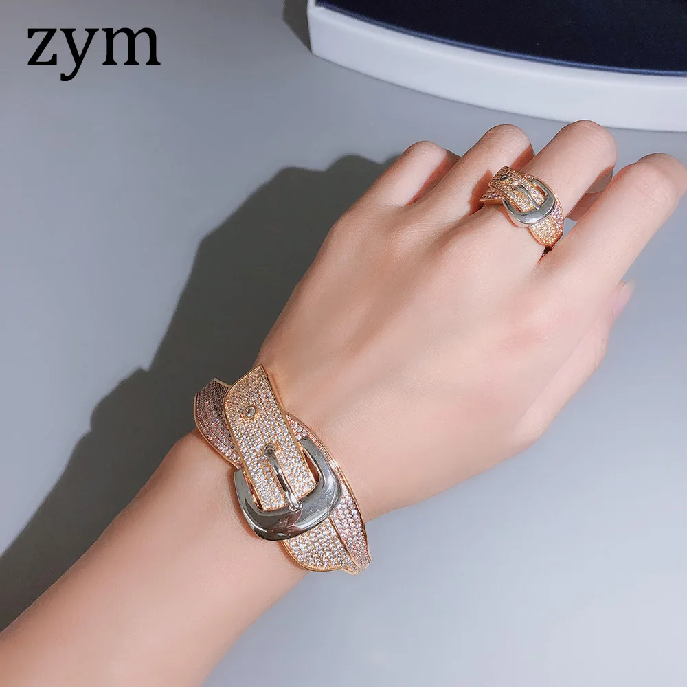 Популярный бренд S925 посеребренный Комплект браслетов и ремней