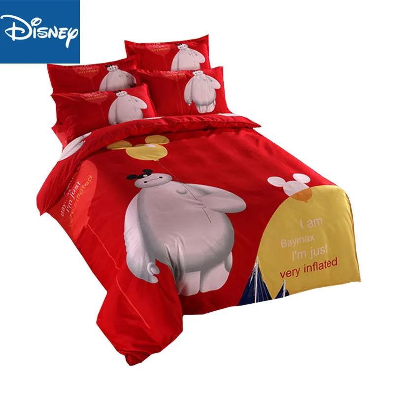 Комплект постельного белья для мальчиков с 6 большими героями мультяшным