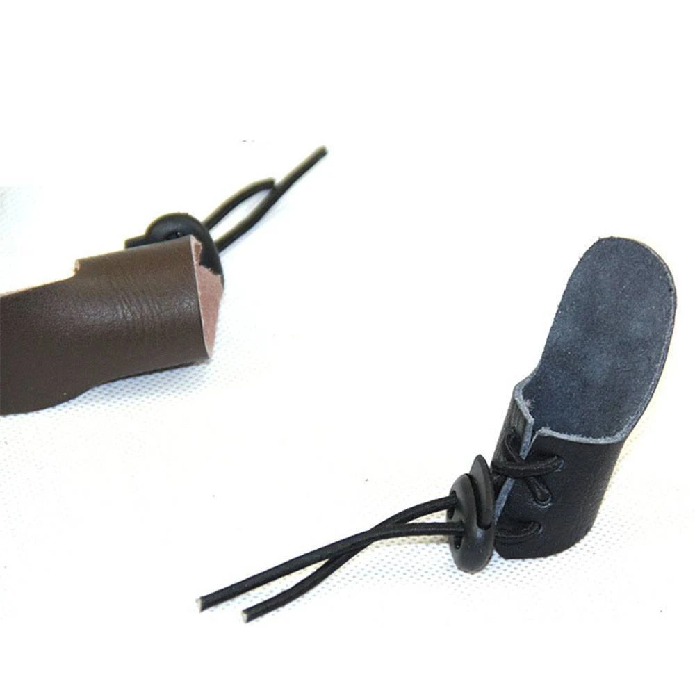 Горячая Распродажа 1 шт. регулируемые кожаные перчатки для стрельбы из лука