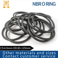 rubber ring black nbr sealing o ring od8590929598100105108110115120125mm cs4 0mm o ring seal gasket ring washe
