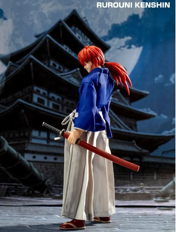 DASIN аниме Rurouni Kenshin HIMURA KENSHIN ПВХ фигурка GT Модель игрушки