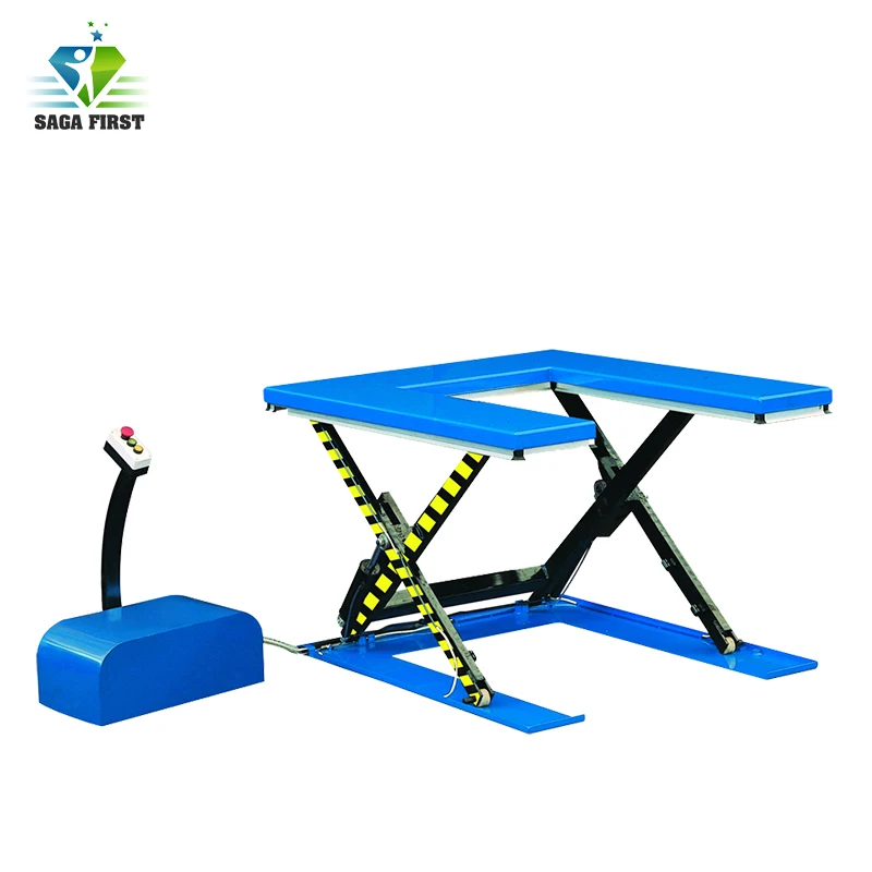 Гидравлический подъемник Электрический U-образный ножничный с CE |