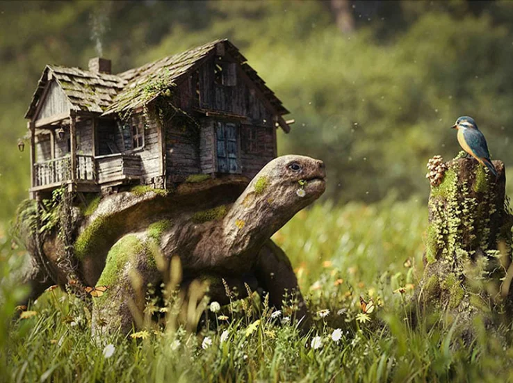 

5D алмазная живопись, животные, «сделай сам», вышивка «Черепаха», Круглая Мозаика, картины стразы, украшение для стен, подарок