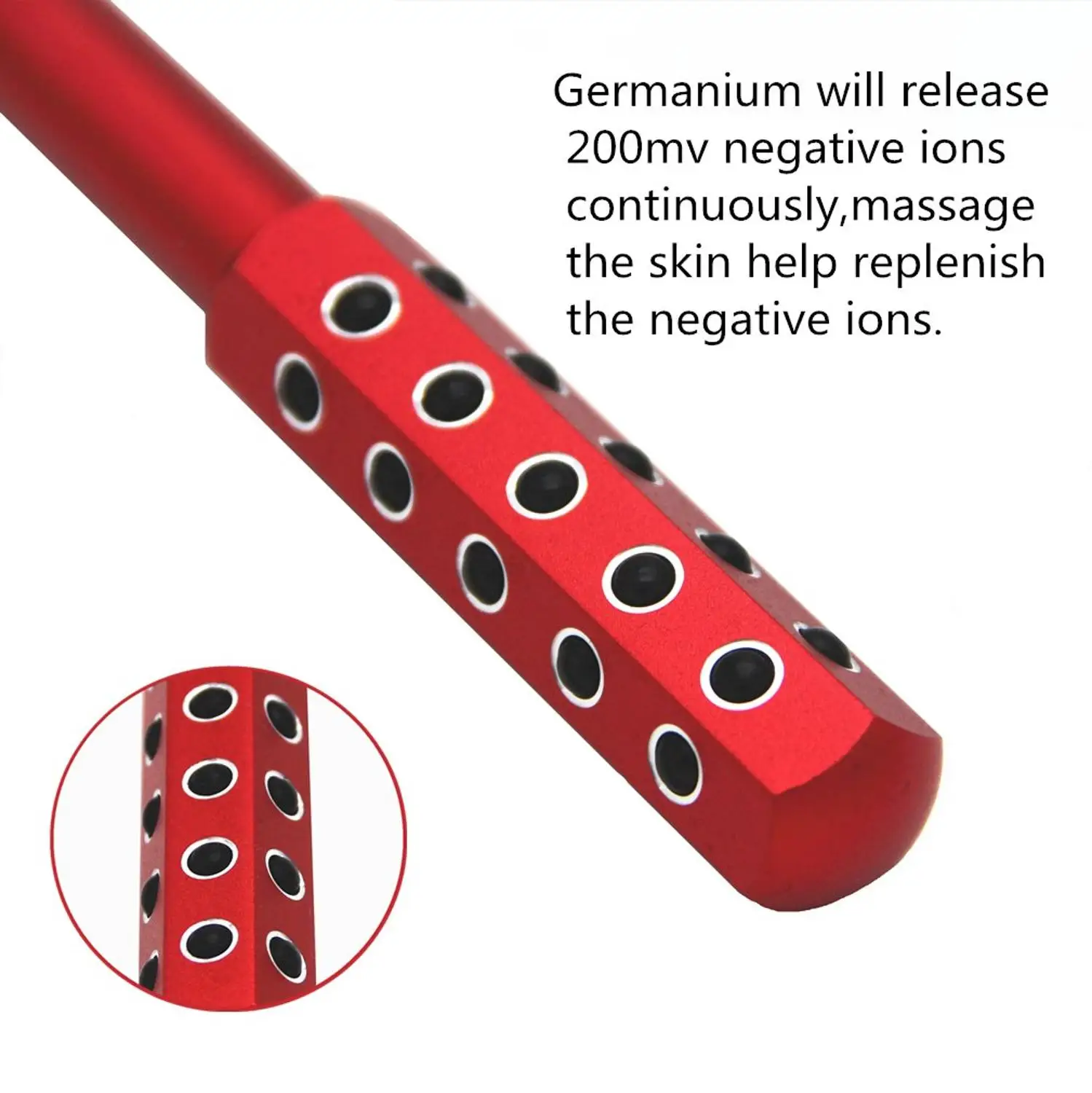 Германиевый ролик для красоты лица укрепляющий подтягивающий инструмент кожи