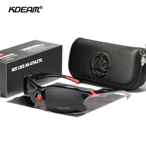 Солнцезащитные очки KDEAM TR90 мужские, профессиональные поляризационные очки для вождения, рыбалки, спорта, UV400 CE