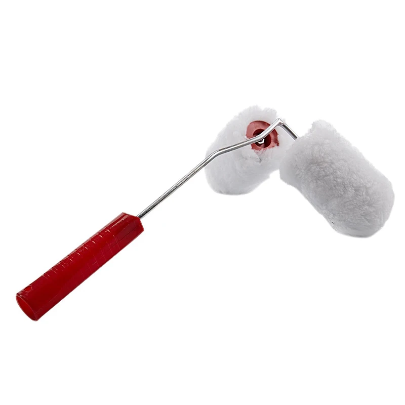 Double Paint Roller Painted Railing Corner Tool Portable Draw Pipes Fences Home J8 | Обустройство дома
