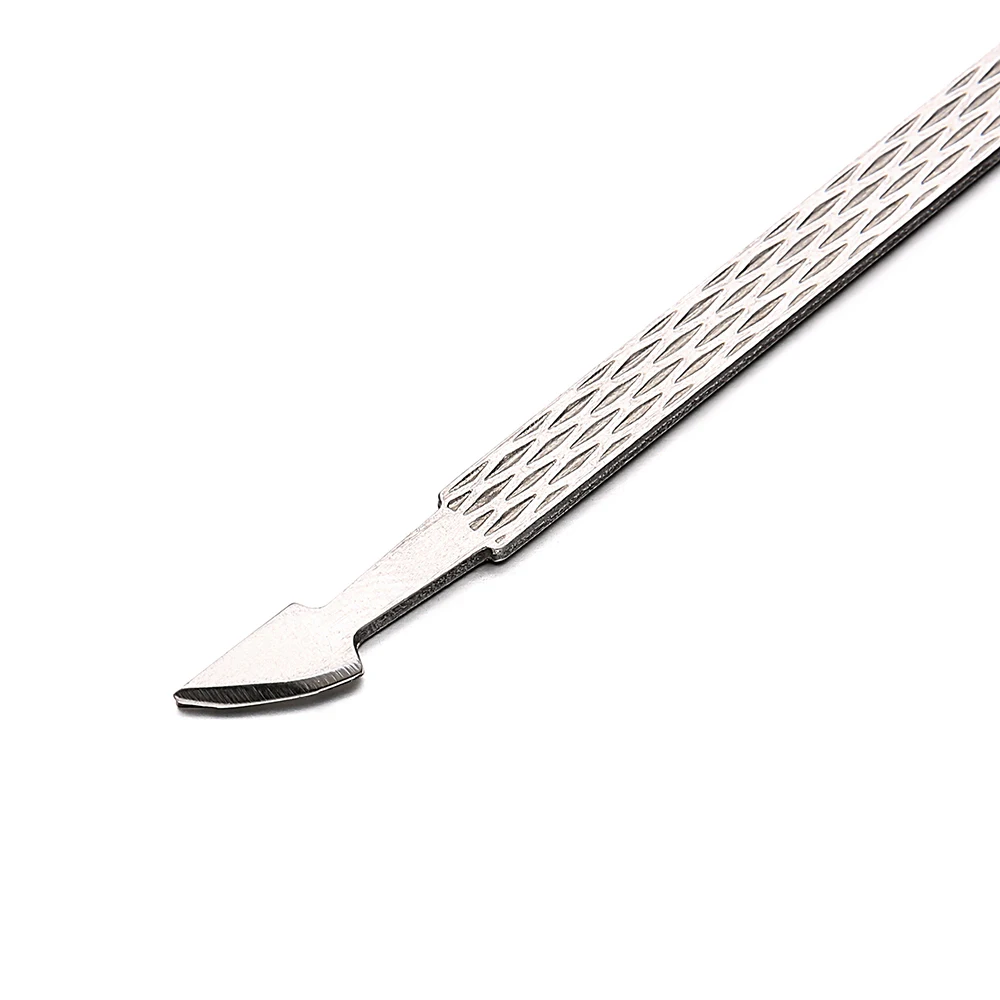 Двухсторонний триммер для кутикулы ногтей Удаление омертвевшей кожи удаление