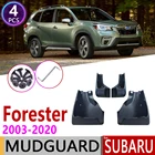 Брызговики для Subaru Forester SG SH SJ SK 2003  2020, аксессуары для брызговиков, 2005, 2010, 2019