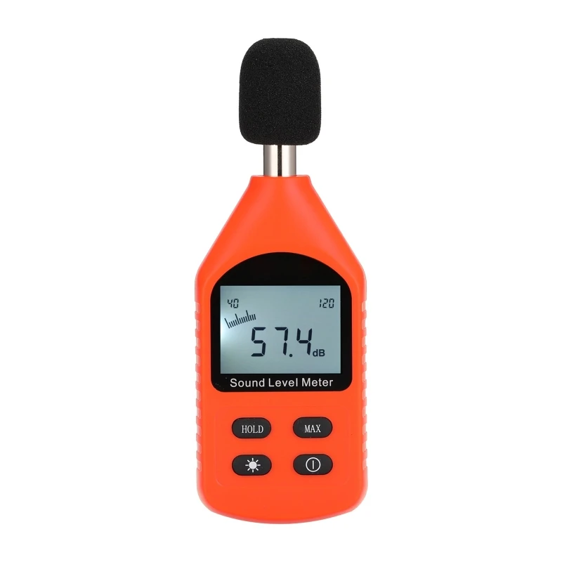 

JD118 High Precision dB Meter Digital Noise Measuring Instrument 30~130dB Mini Sound Level Decibel Monitor Electrical