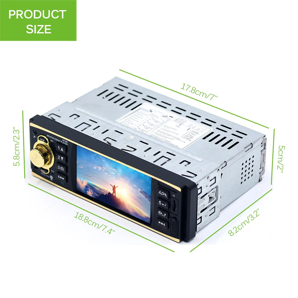 MP5-плеер с дисплеем 4 1 " TFT HD Bluetooth mp5-плейер USB/SD FM-радио | Автомобили и мотоциклы