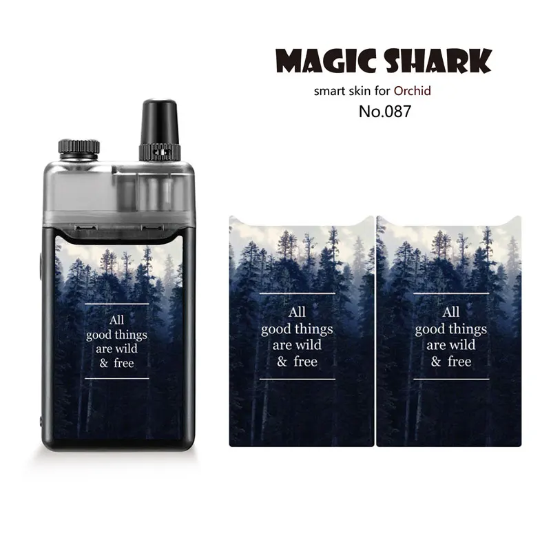 Magic Shark Fashion Dream on Dreamer английские слова водонепроницаемый ПВХ 2.5D чехол наклейка