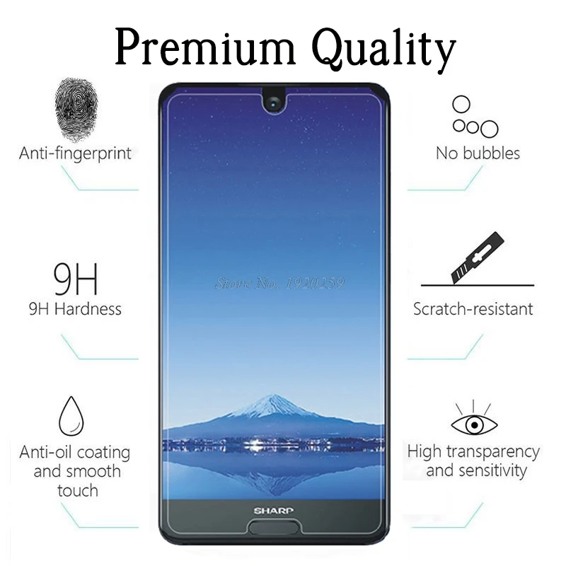 For SHARP AQUOS C10 S2 Tempered Glass High Quality Protective Film Explosion-proof Screen Protector For Sharp Aquos S2 C10 Glass