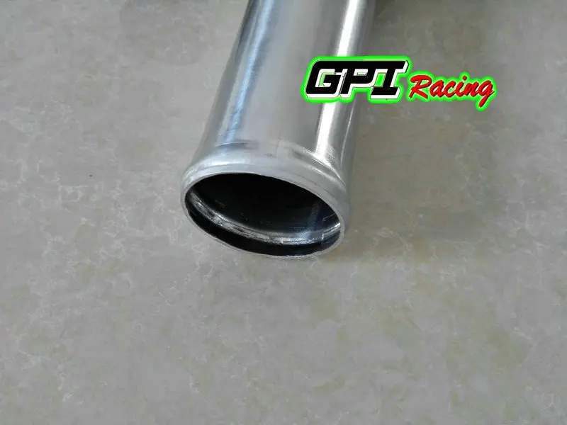 Прямая алюминиевая турбо трубка интеркулера GPI 3 дюйма 76 мм Труба L = 600