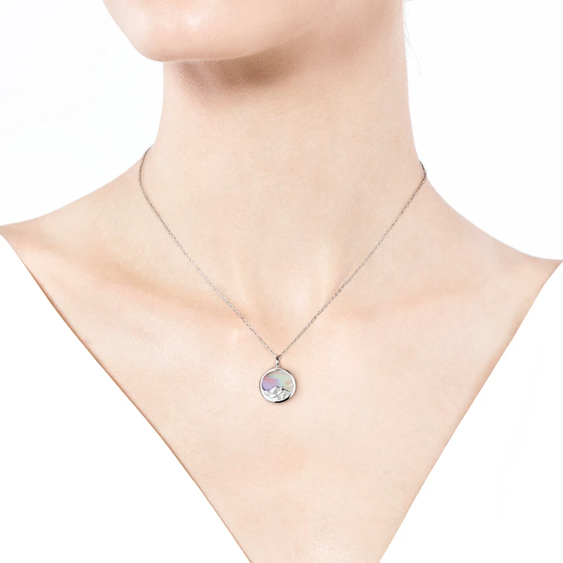 

I Do 2021 Trend 18 K Gold Fine Jewelry I Do Astral Series Necklace Love Gift Real Diamond For Lovers Christmas New Year