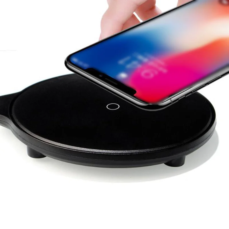Беспроводное зарядное устройство 10 Вт высокоскоростное беспроводное 8 мм для IPhone