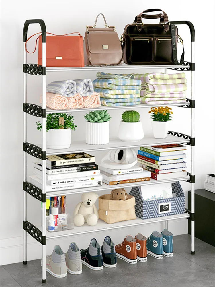 

Многоярусная полка для обуви, легкая сборка, вешалка для обуви, для гостиной, мебели, для магазина, держатель для обуви, полка-Органайзер