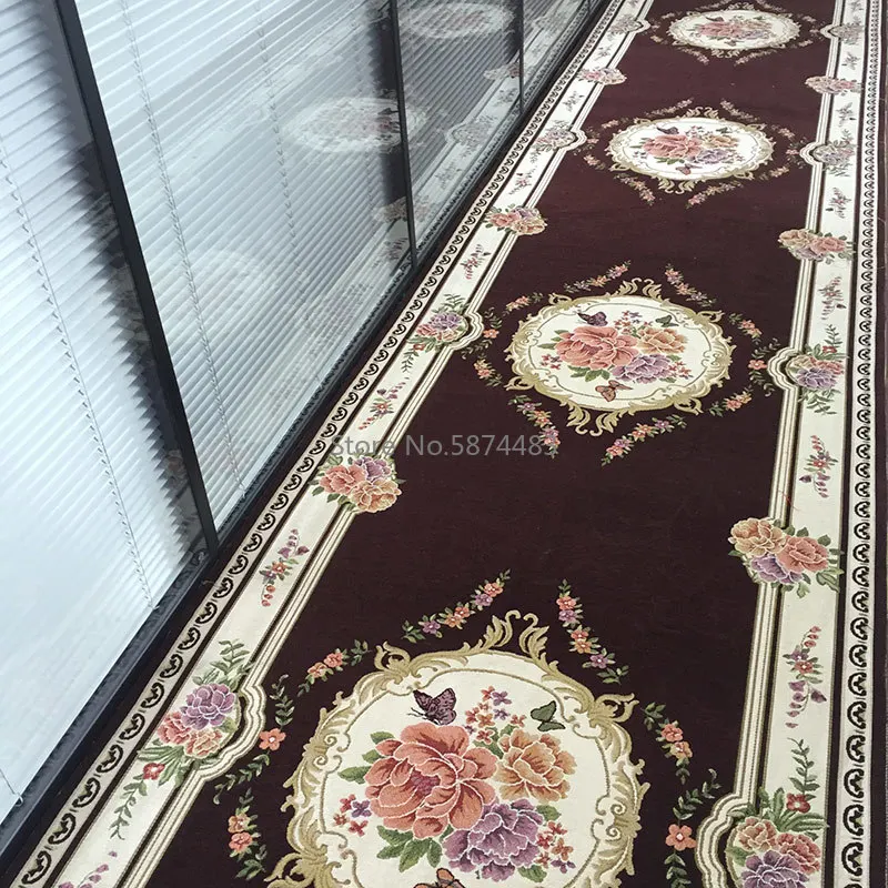 Длинный коридор искусственный ковер для свадьбы коридора вечевечерние НКИ