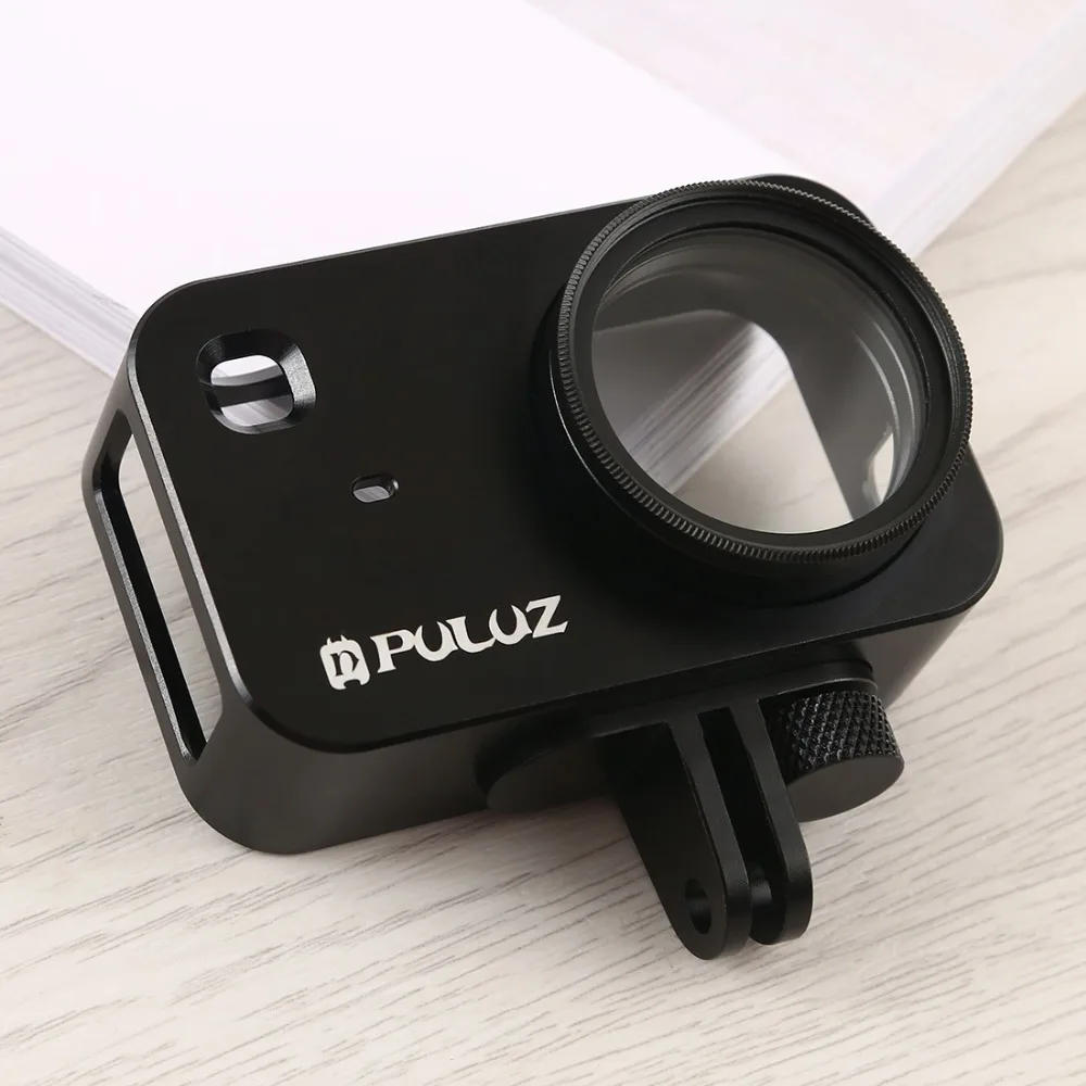 PULUZ Mijia 4K мини Спортивная камера аксессуары алюминий для Xiaomi клетка крепление и 37