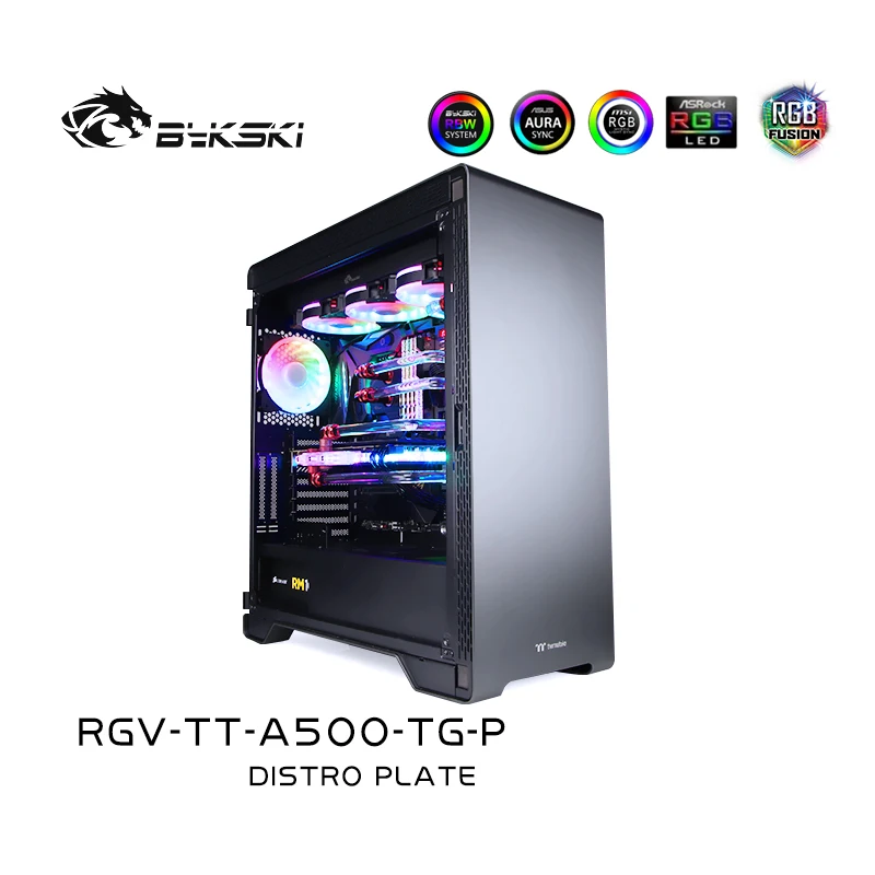 Bykski RGV TT A500 TG P водный Панели для Thermaltake ТГ чехол Intel Процессор воды блок высоких и