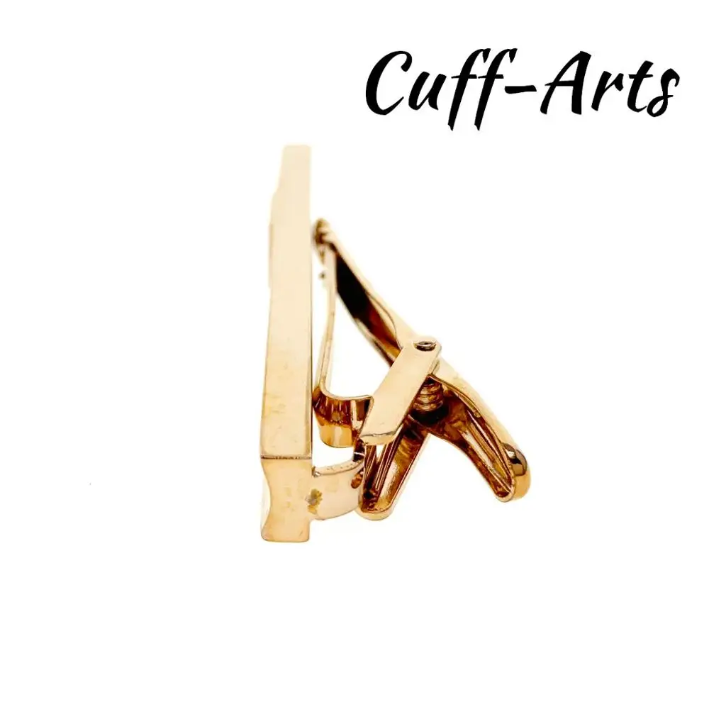 Зажим для галстука розовое золото зажим подарок мужчин ювелирные изделия Для