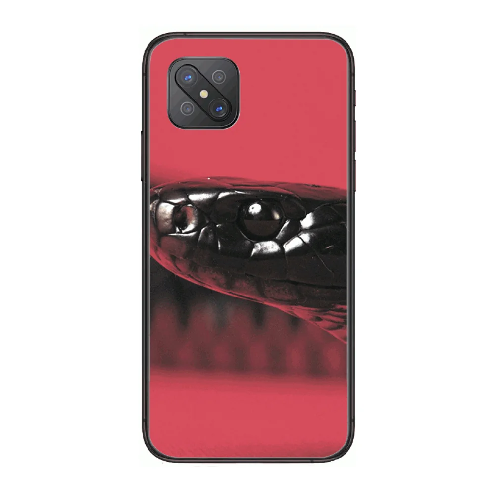 

Hand Snake Flower Snake Fashion Phone Case cover For OPPO A91 9 83 79 92s 5 F9 A7X Reno2 Realme6pro 5 black tpu cell cover