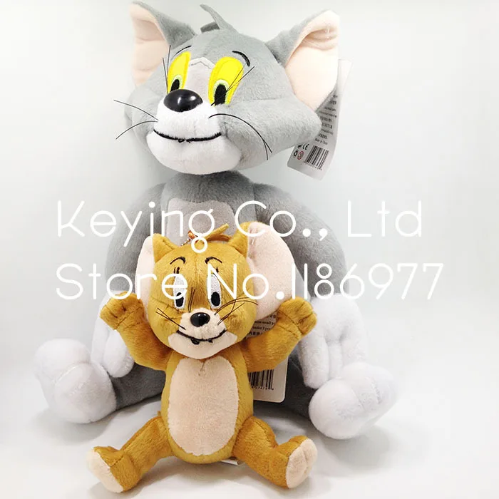 Том Кот и Джерри мышь милые аниме чучела животных плюшевые игрушки куклы 2 шт