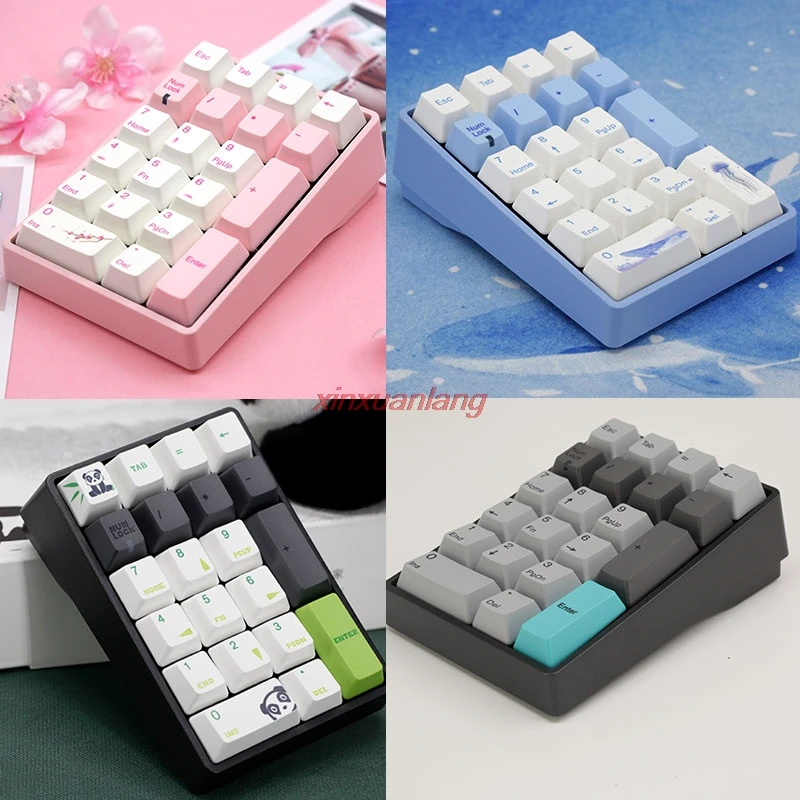 Беспроводная механическая клавиатура Varmilo Vb21m с Bluetooth маленькая красная ось