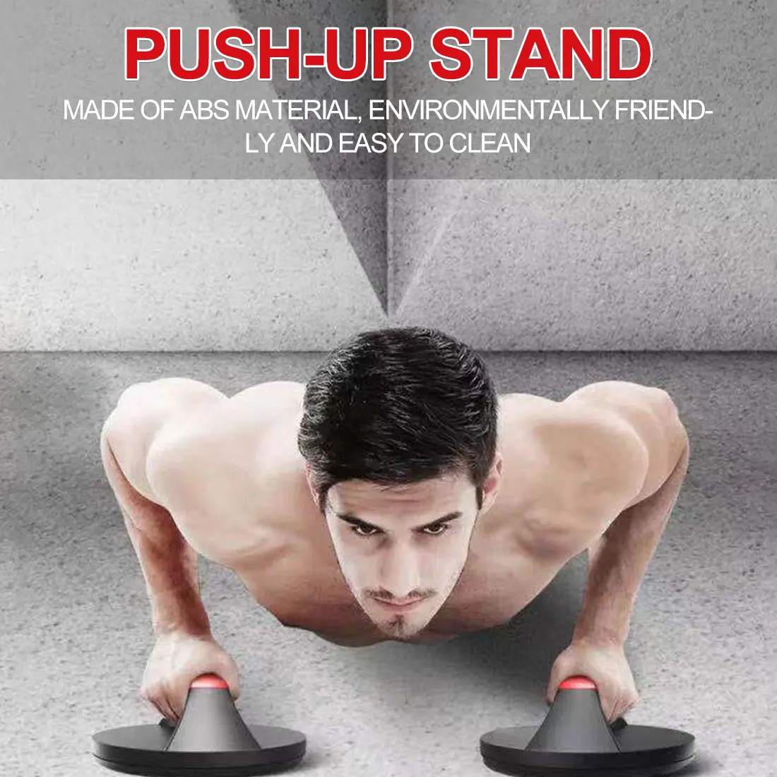 

Gym Fitness Push Up Stands Home Muscle Training Board Rotating Exercise Handles Exercise 360 Degrees Body Building Circular New