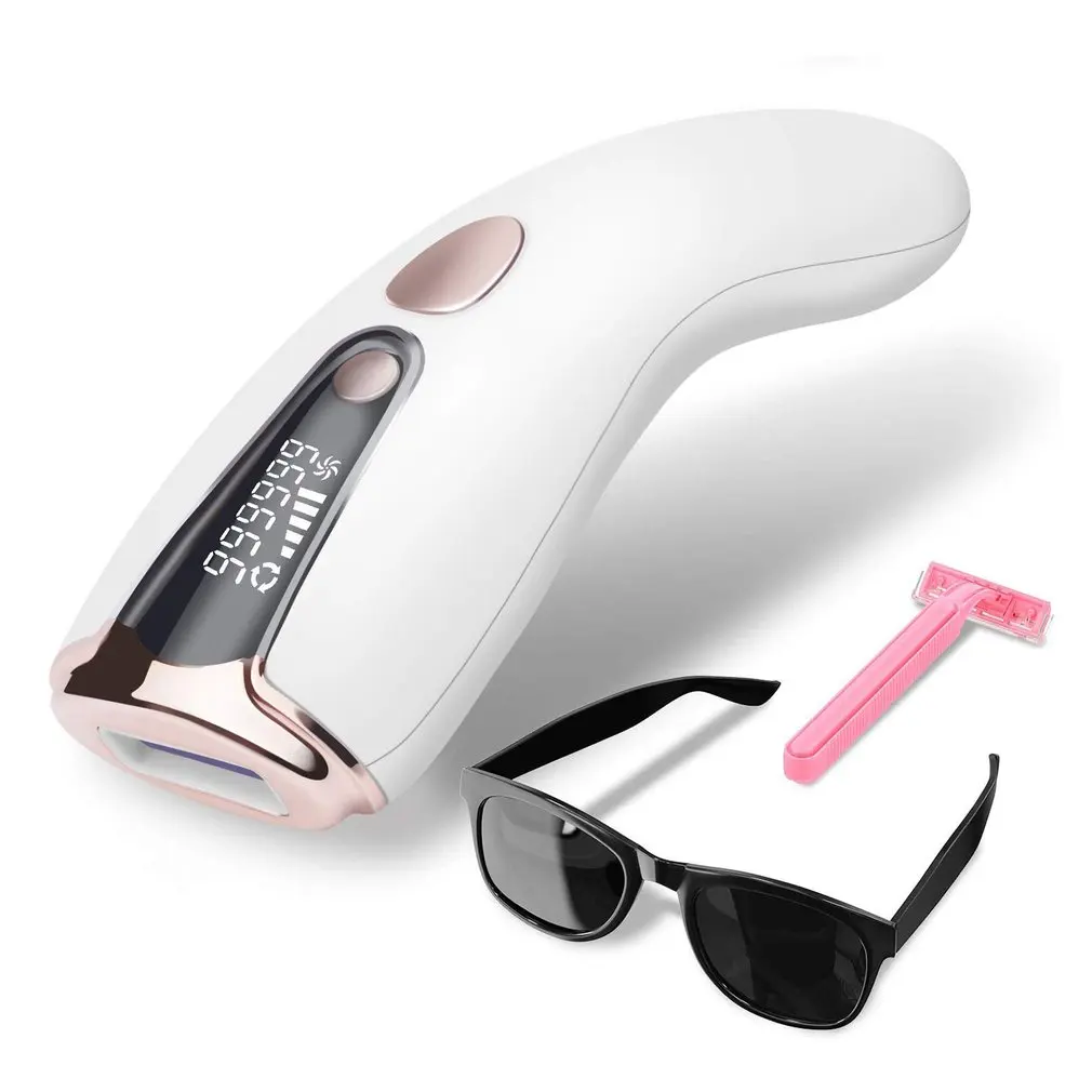 

Лазерный эпилятор для женщин, 999999 вспышек, лазерное удаление волос, устройство для безболезненного удаления светодиодный IPL LED