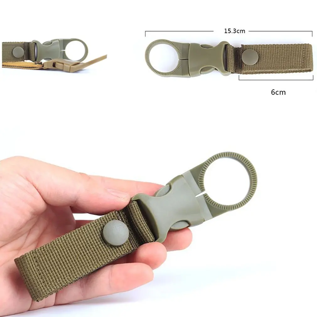 Наружная тактическая нейлоновая лямка для бутылки с водой подвесная пряжка