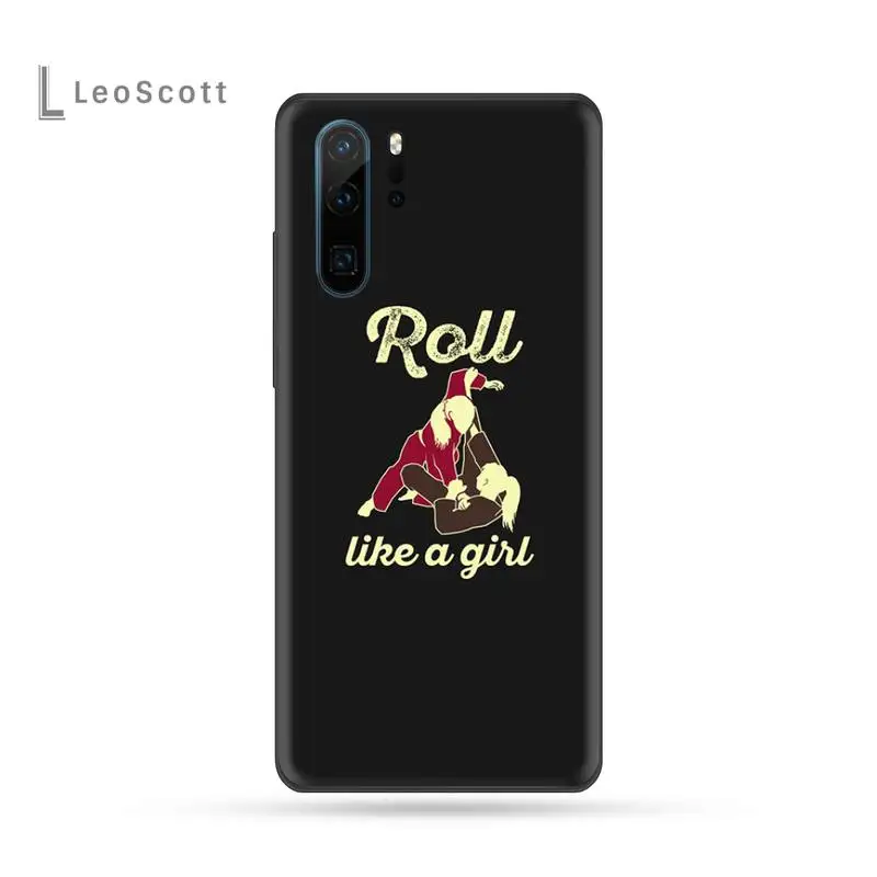 

BJJ Brazilian Jiu Jitsu Phone Case For Huawei P9 P10 P20 P30 Pro Lite smart Mate 10 Lite 20 Y5 Y6 Y7 2018 2019