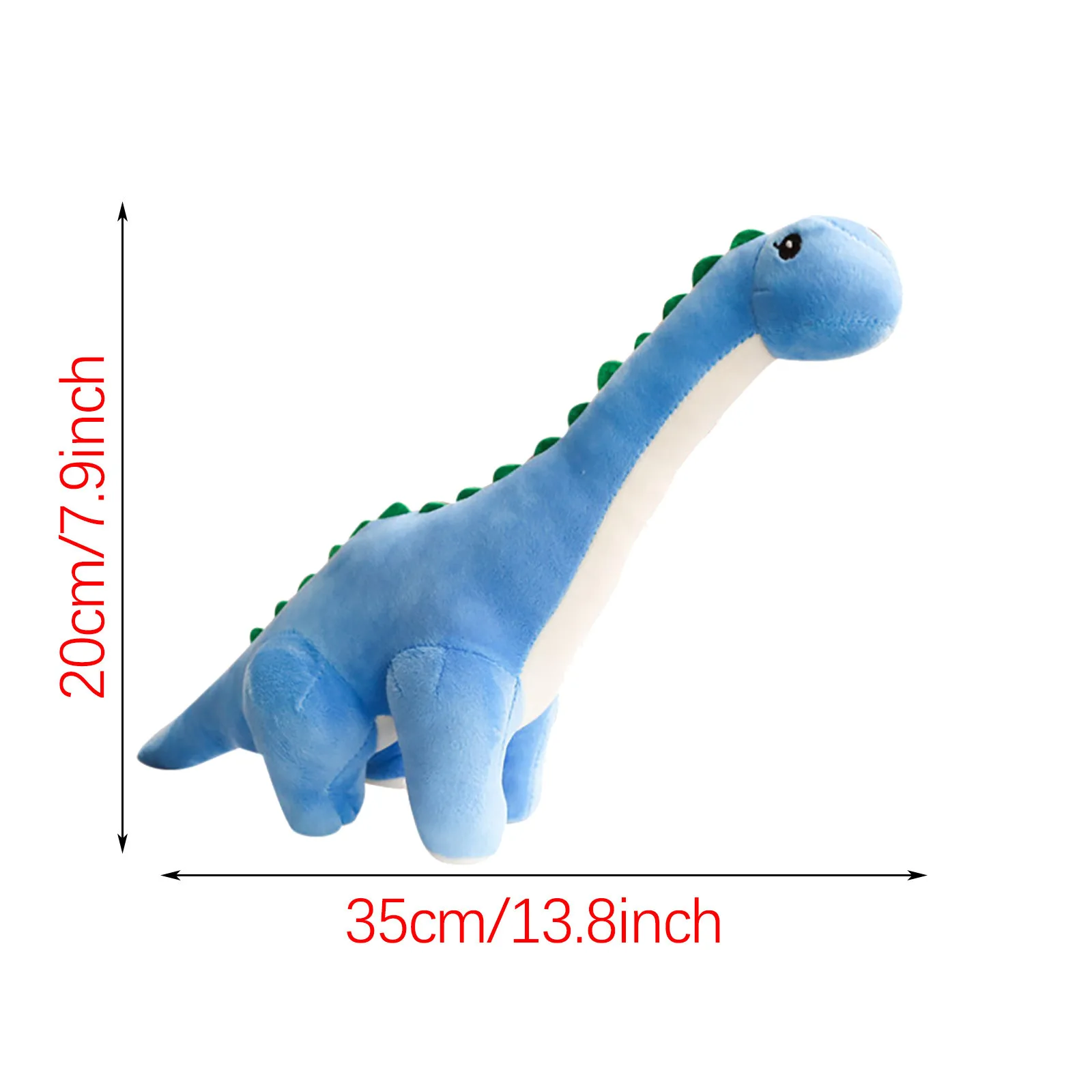 Плюшевые игрушки 35 см динозавр плюшевая игрушка дракон с длинным вырезом