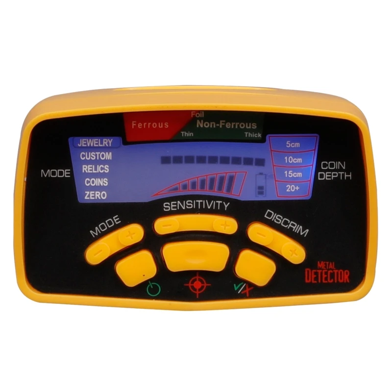 

MD-6350 Underground Metal Detector Waterproof Search Coil Treasure Hunter Gold Digger Pinpointer Detecting Equipment