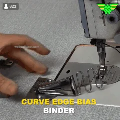 Комплект из 2 предметов с изогнутым краем и смещения Биндер оверлок швейная