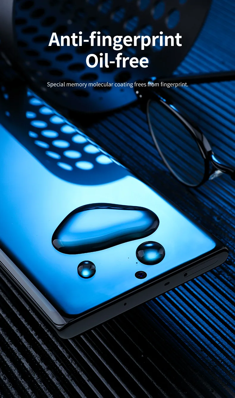 Для samsung Note 10 Plus защита экрана ROCK 0,18 мм полное покрытие 3D изогнутая мягкая Гидрогелевая пленка для samsung Galaxy Note 10