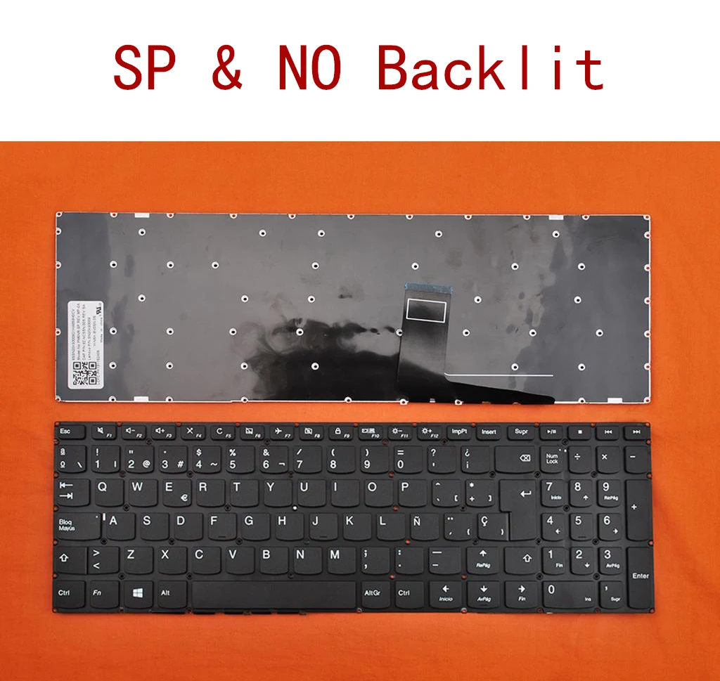 Новая черная клавиатура для ноутбука Lenovo Ideapad 310 15IKB 15ISK 15ABR 15IAP с подсветкой