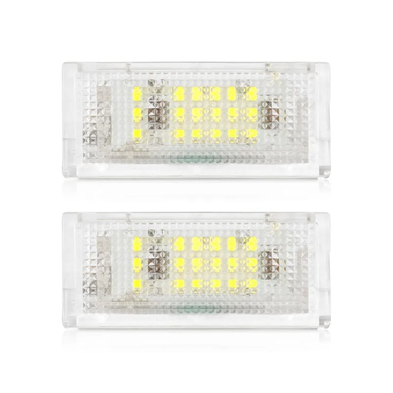 Светодиодсветильник Лампы Canbus для номерного знака автомобиля 2 шт. 6000 К белые