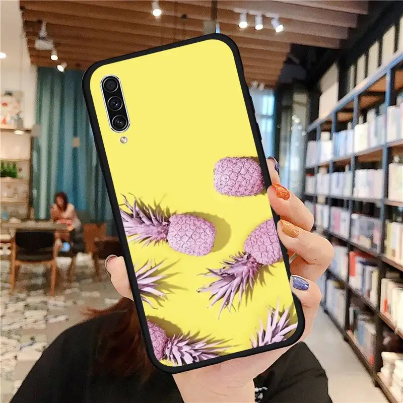 

Fruit pineapple pattern Phone Case For Samsung galaxy A S note 10 7 8 9 20 30 31 40 50 51 70 71 21 s ultra plus
