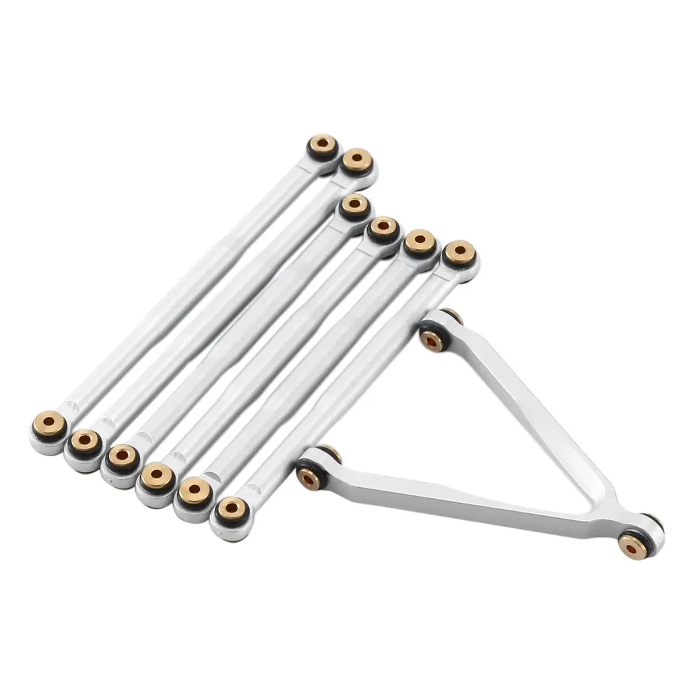 

Lot 7 1:24 RC Metal Rod Link Linkage Wheelbase For Axial SCX24 AXI00001 Crawler Trucks Car Accessories