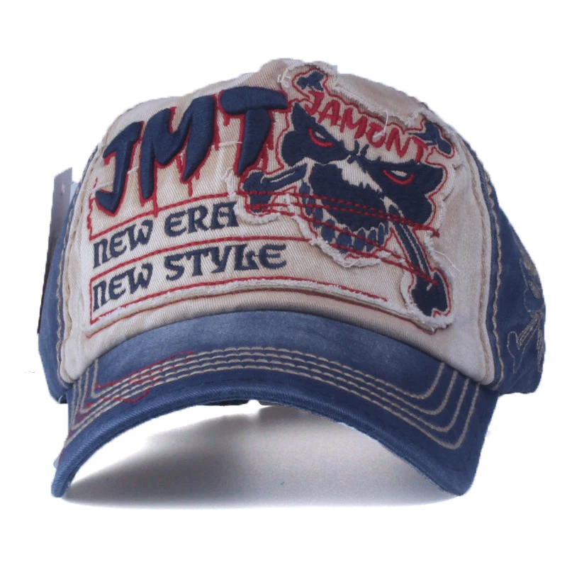 Хлопковая модная кепка с черепом Кепка бейсболка для досуга мужчин Snapback шляпа