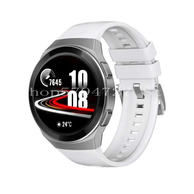 Official Style Silicone TPU Band case For HUAWEI WATCH GT 2e GT2e Strap Wristband Replaceable Solid color Watchband Belt ремешок