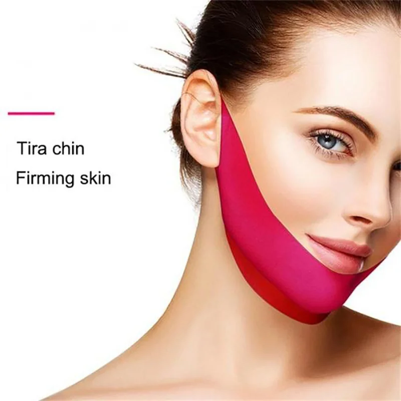 Маска-лифтинг для лица v-образная лифтинг для лица тонкая маска для подбородка гель для похудения проверка подтяжки шеи антивозрастной красота уход за кожей лица