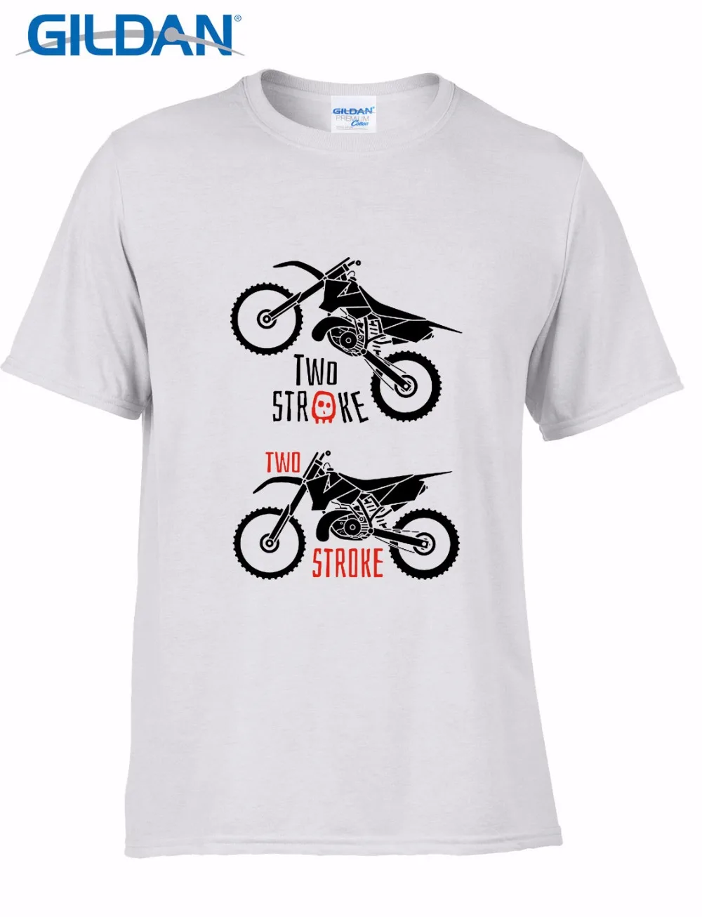 

New Brand 100% Cotton High Quality For Man Better Two Stroke Creative Windshield Motorcycles Short Sleeve Tee Shirts