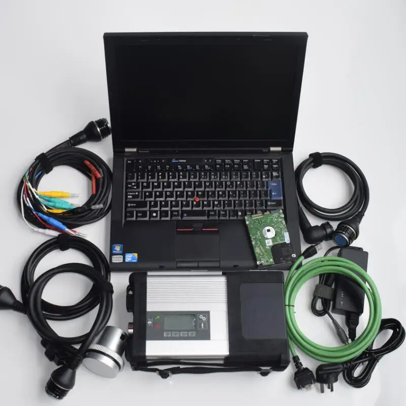 

2021.03v FOR MECEDES Star Diagnostic MB SD C5 with HDD in laptop T410 i5cpu ready to work for mb star c5 cars trucks fast
