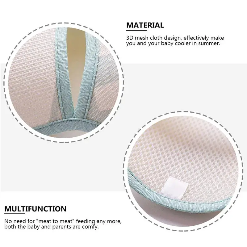 

2 Pcs Baby Lactation Arm Pillows Baby Polyester Material Mats Baby Arm Mats