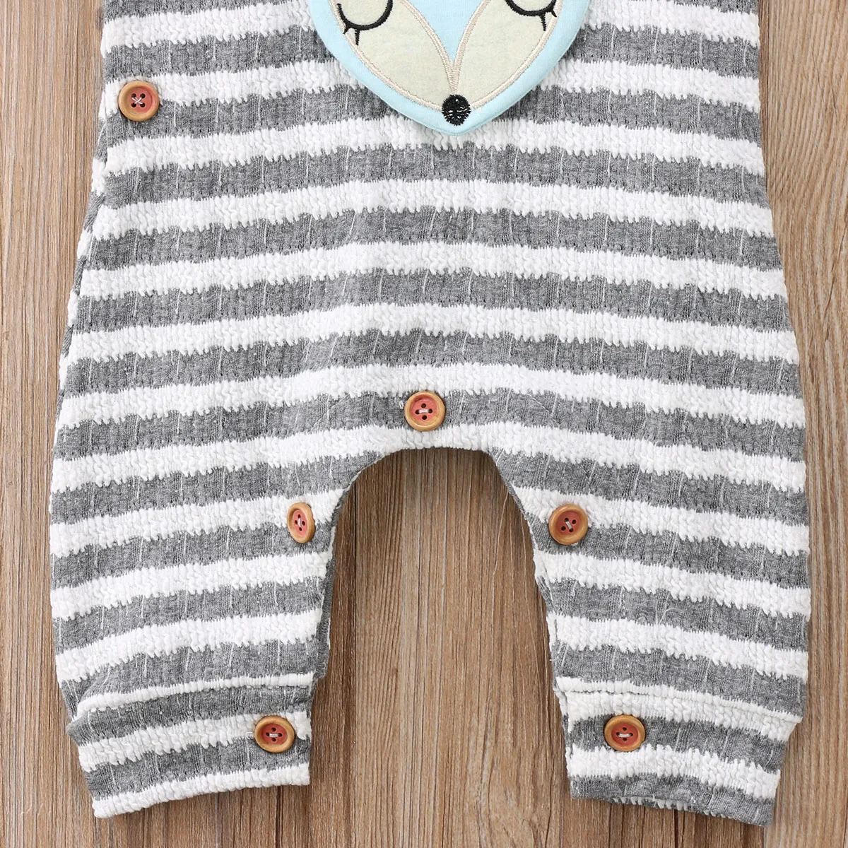 

Cute Newborn Baby Boy Girl 0-24M Romper Hooded Jumpsuit Outfits Clothes One-Pieces